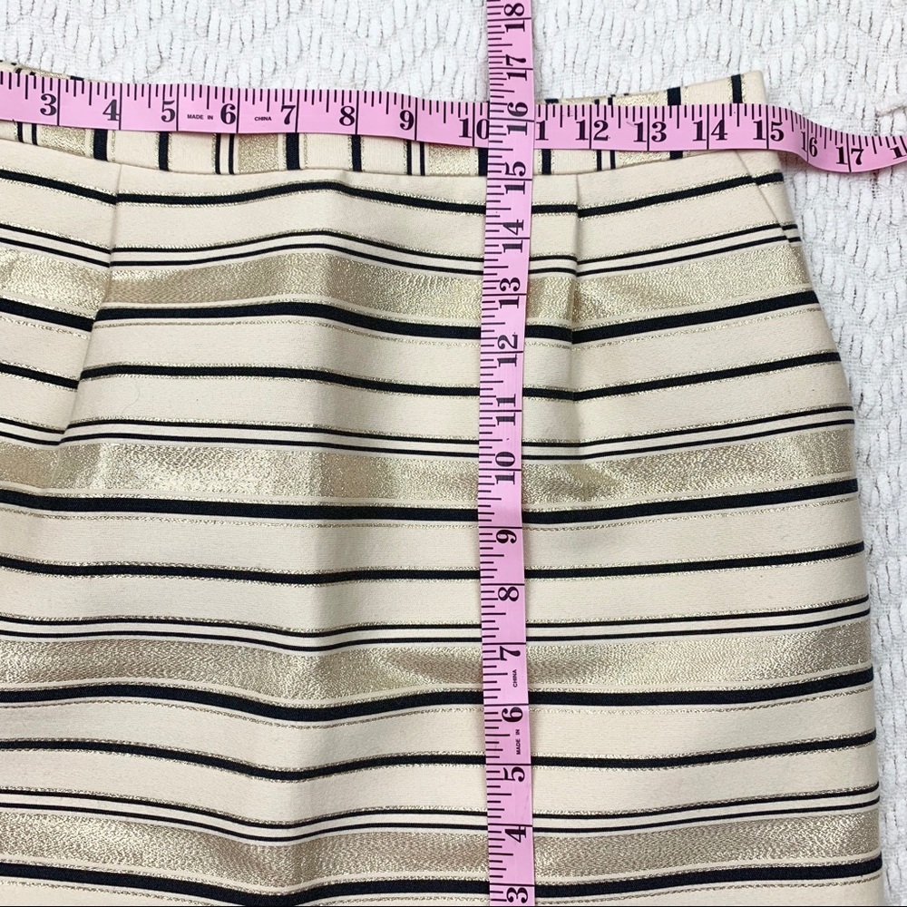 J. Crew Striped Pencil Skirt - Picture 6 of 6